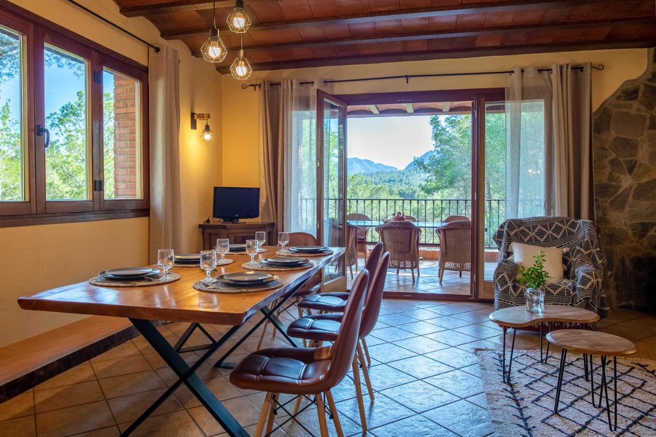 Aldeamia, Cozy Villa For 8 People, Pool, Mountain View, Beach At 8 Min Vilanova de Escornalbou Exteriör bild