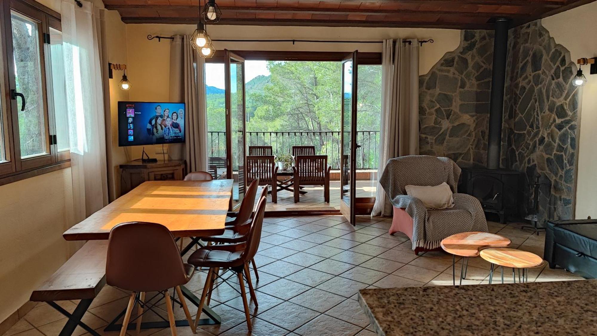 Aldeamia, Cozy Villa For 8 People, Pool, Mountain View, Beach At 8 Min Vilanova de Escornalbou Exteriör bild